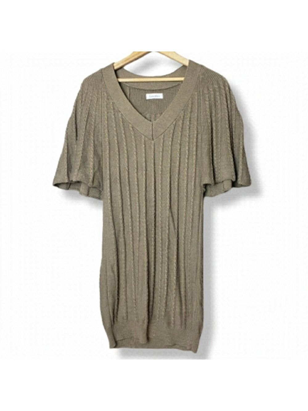 Calvin Klein CK Brown Sweater Tunic / Dress